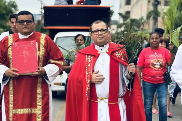 Registro da Missa de Domingo de Ramos