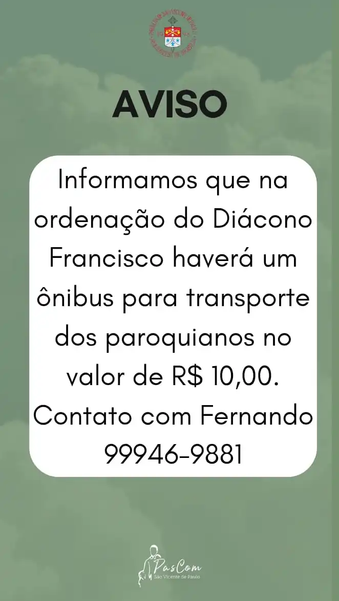 AvisoOrdenacaoFrancisco