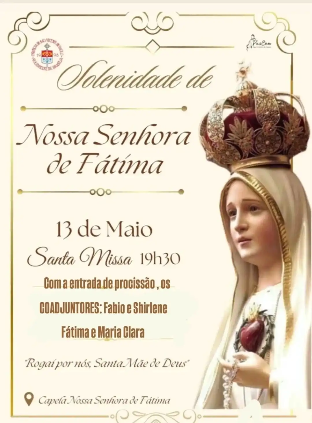 SolenidadeNossaSenhoraFatima