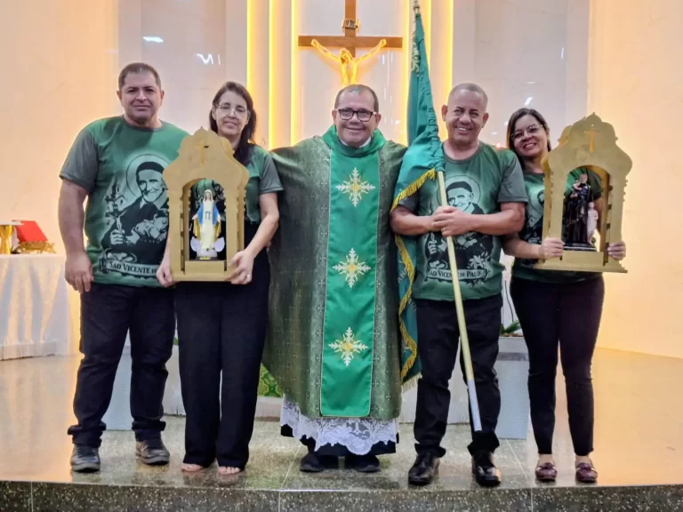 Registro da Missa dos Devotos de São Vicente de Paulo