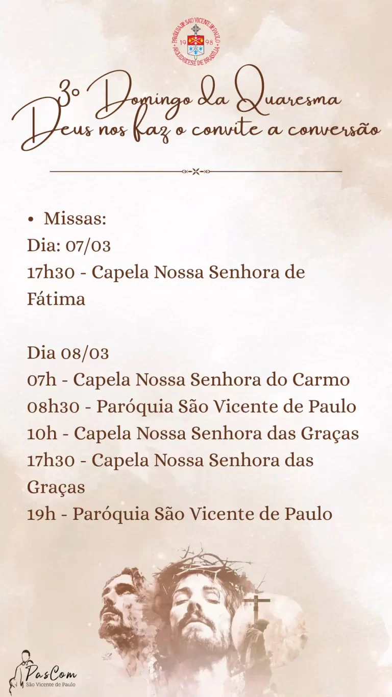3º Domingo da Quaresma